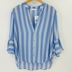 Lush Striped Button Up Shirt